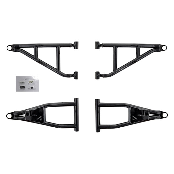 SUPER ATV A-ARM H-CLEAR FWD OFFSET BK POL AAPRAN9002HC02