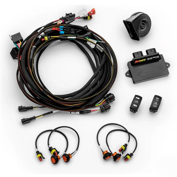 SUPER ATV TURN SIGNAL KIT LED STRIP LIGHT 12" C-AM TSKCADEF4007K12