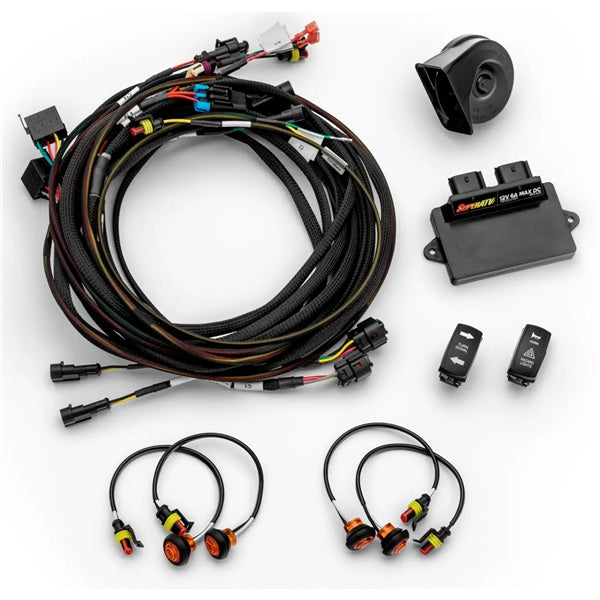 SUPER ATV TURN SIGNAL KIT LED STRIP LIGHT 6" POL TSKPRAN1K4007K6