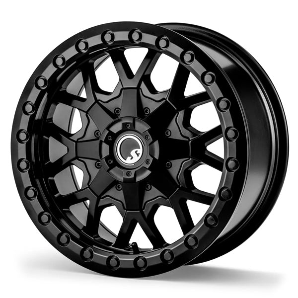 SUPER ATV 15X7 4/137 + 4/156 BEADLOCK BK WHEEL WHLDD157A14