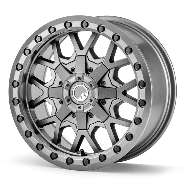 SUPER ATV 15X7 4/137 + 4/156 BEADLOCK GMETAL WHEEL WHLDD157GA14
