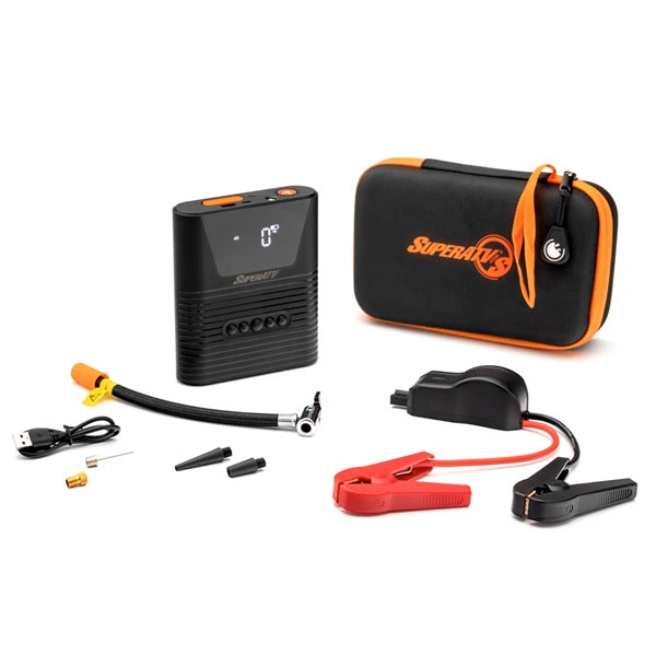 SUPER ATV PORTABLE BATTERY + AIR COMPRESSOR KIT BCCU001