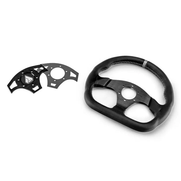 SUPER ATV STEERING WHEEL KIT BALLISTIC D BK SWUBALLDL28