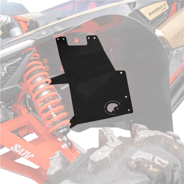SUPER ATV FENDER GUARD INNER BK C-AM SUPERATV FAPCAX301