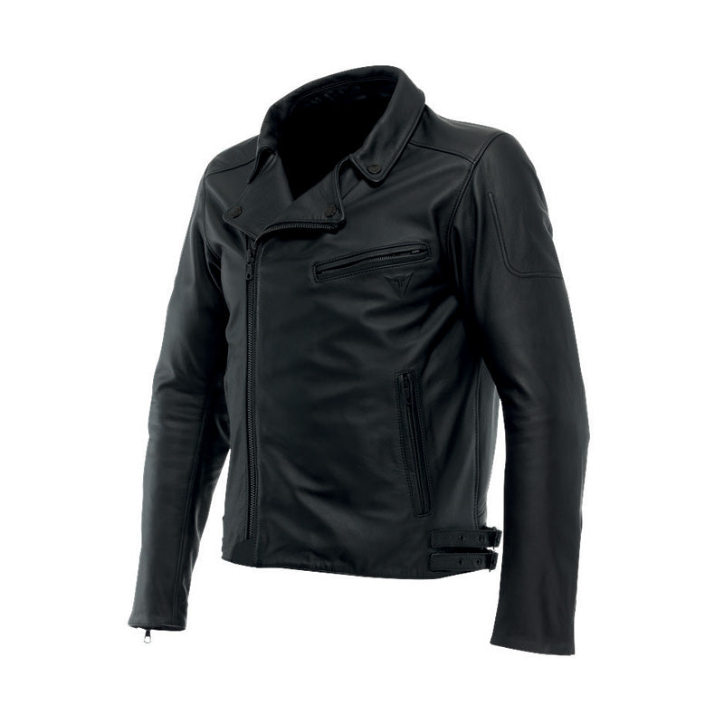 DAINESE CHIODO LEATHER JACKET BLACK 58 15300009-001-58