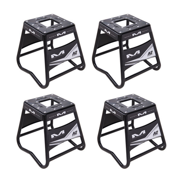MATRIX A2 ALUMINUM STAND 4PK BLACK A2-101 (4PK)