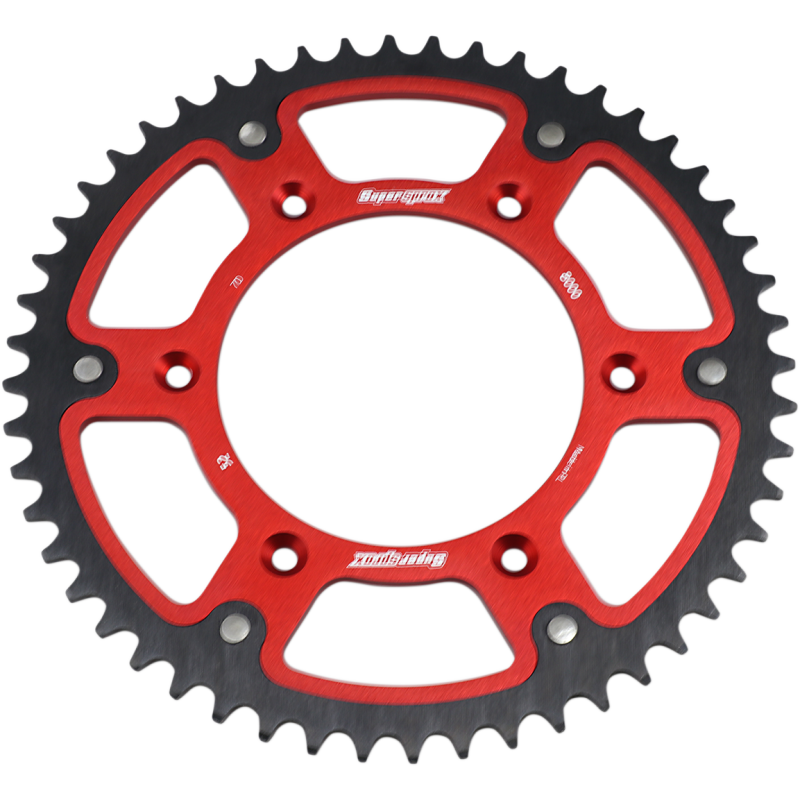 SUPERSPROX SPROCKET STEALTH 52T RED RST-8000-52-RED
