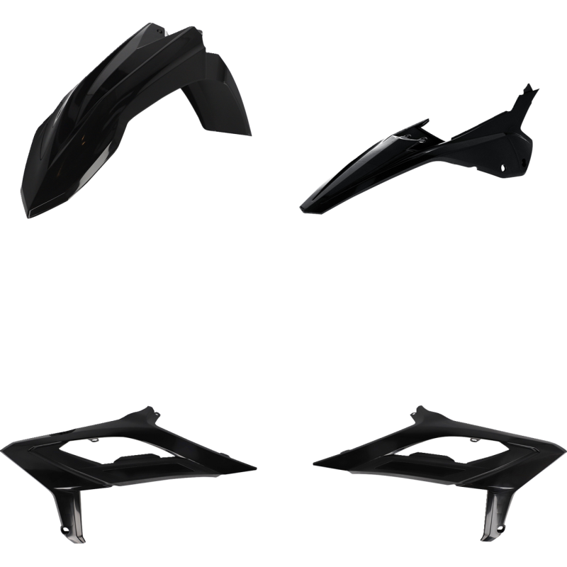 ACERBIS PLASTIC KIT- BETA RR 2T 125-480,BLACK 2979460001