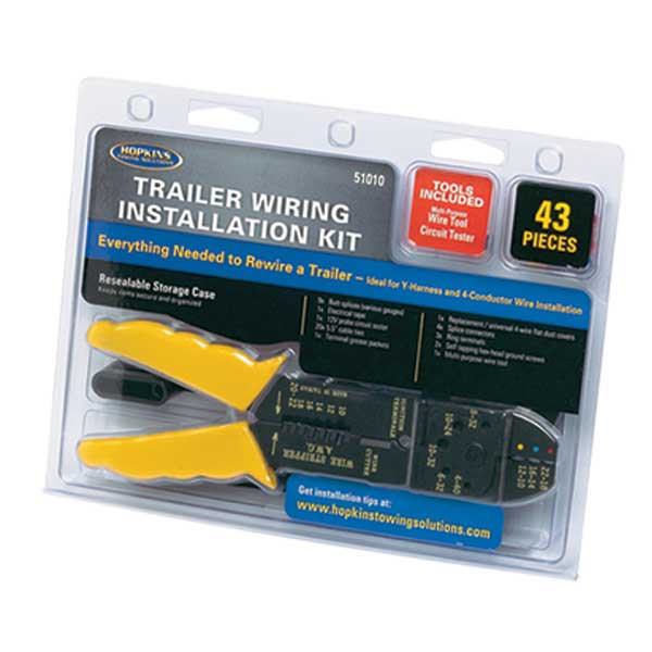 HOPKINS TRAILER WIRING INSTALL KIT  51010