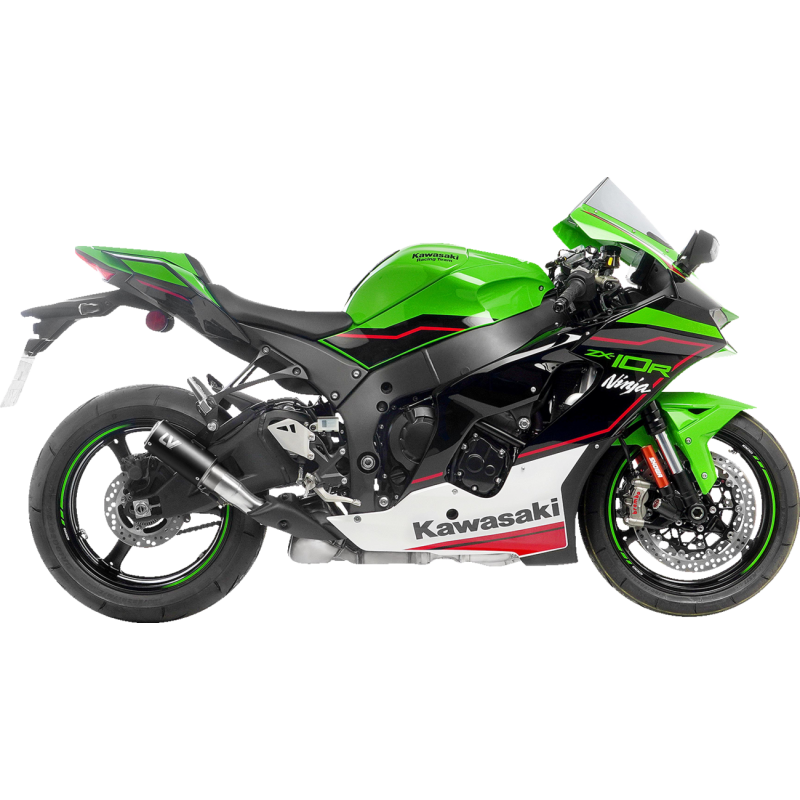 LEOVINCE 16-23 ZX-10R LV CORSA SLIP-ON BLACK 15406BU