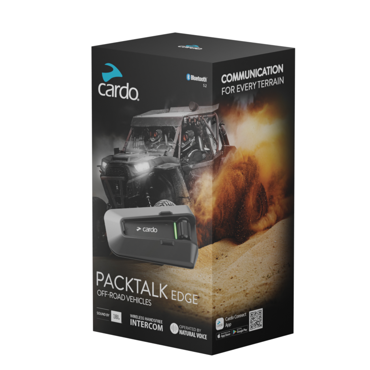 CARDO SYSTEMS PACKTALK EDGE SINGLE - ORV PT200050