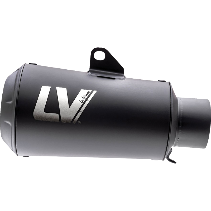 LEOVINCE MUFFLER UNIV LV10 BLK 9746FBU