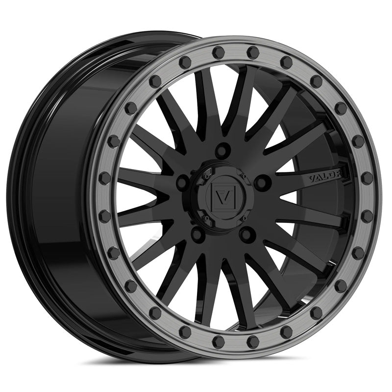 VALOR ATTURO VALOR V06 BEADLOCK 15X8 6+2 5X114.3 GLOSS BLACK V06-1580P4005GB