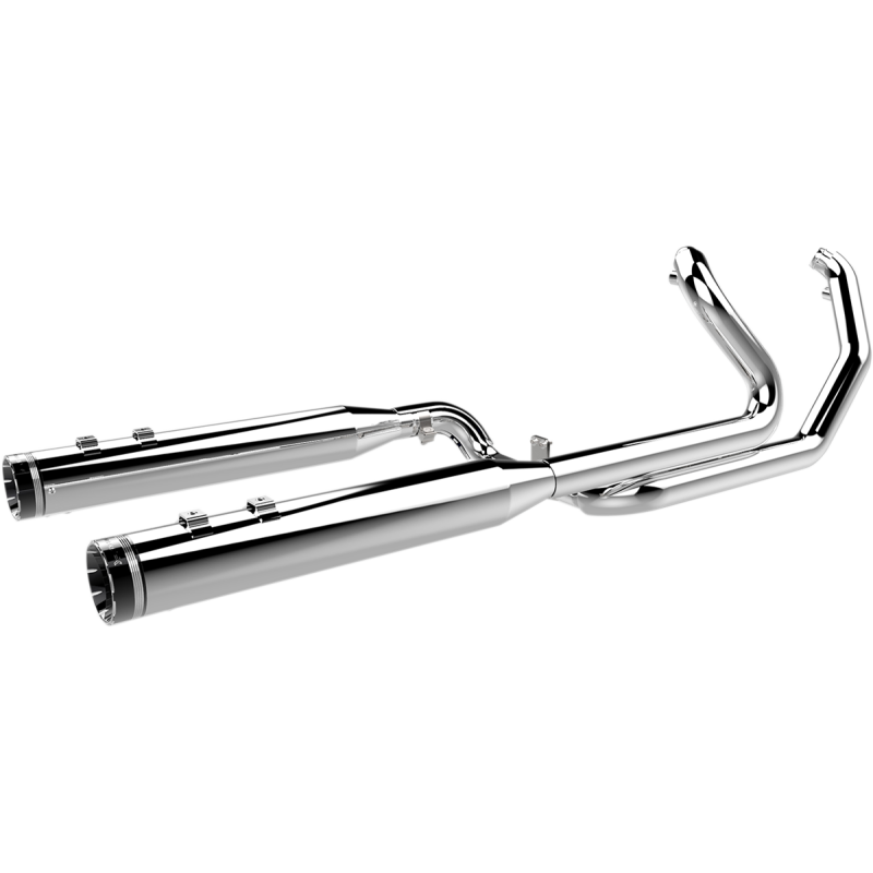 KHROME WERKS 2:2 DOMINATOR EXHAUST SYSTEM - CHROME W 4-1/2" MUFFLER 200630