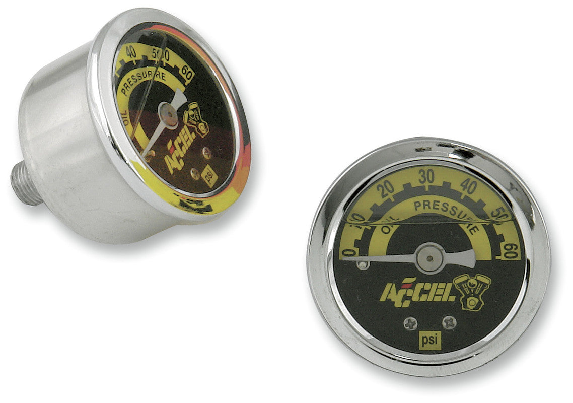 ACCEL 1/8"NPT LIQUID 0-60PSI GAUGE ACCEL 7121A