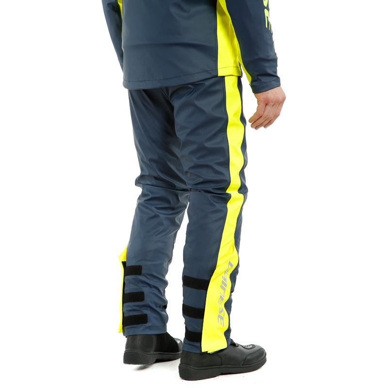 DAINESE STORM 2 UNISEX PANTS BLACK-IRIS/FLUO-YELLOW 1634298-87E-XXL