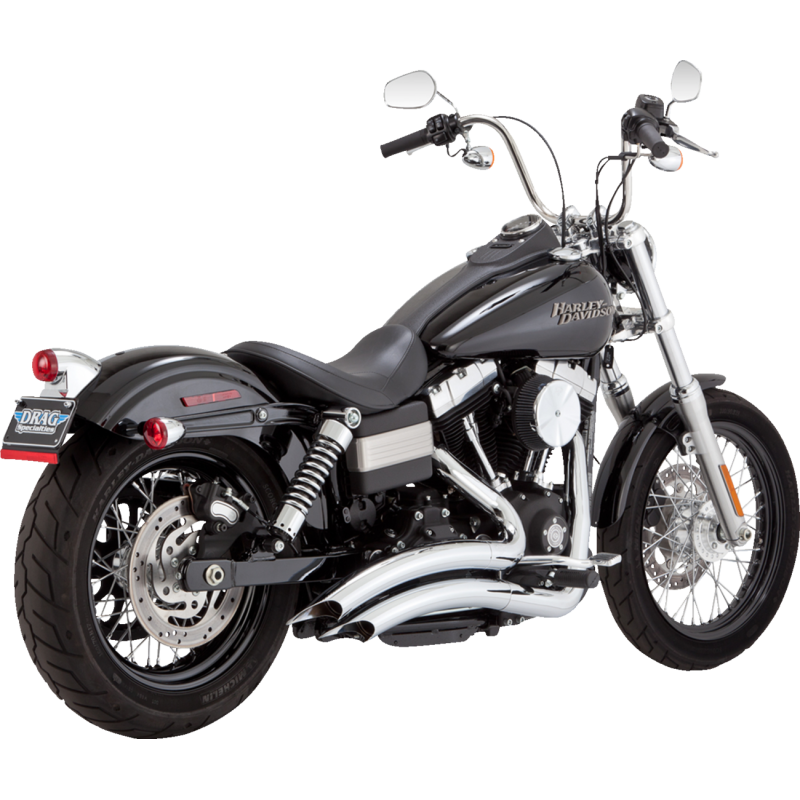 VANCE & HINES 06-09 DYNA BIG RADIUS CHR 26081