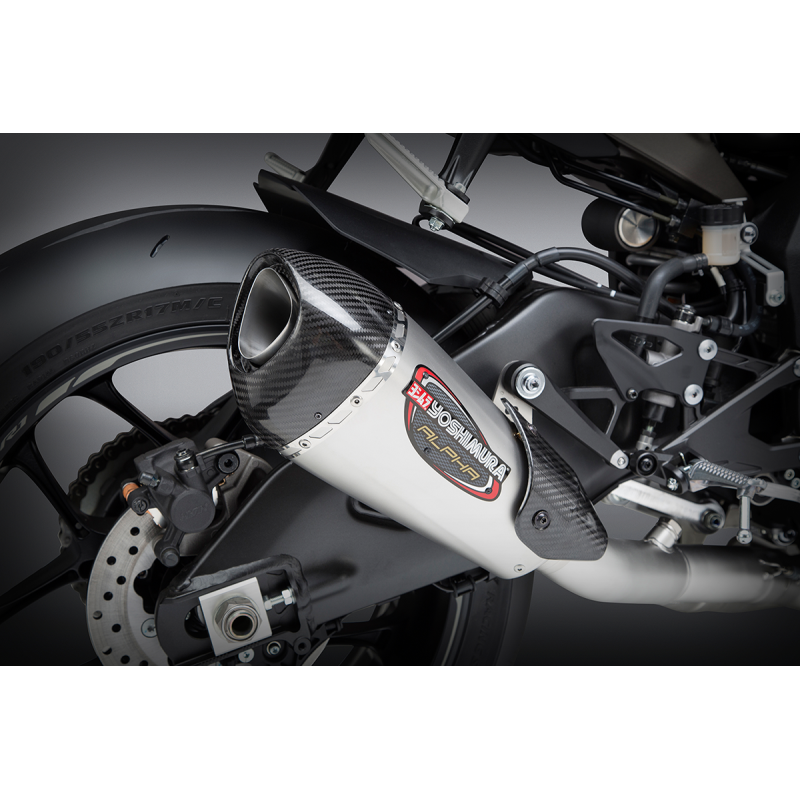 YOSHIMURA 15-24 R1 ALPHA 3/4 SS/SS/CF WORKS FINISH 13141CP520