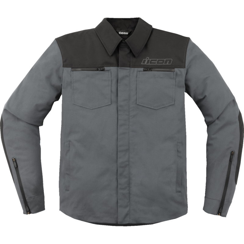 ICON UPSTE CANVAS CE JACKET GY LG 2820-6243