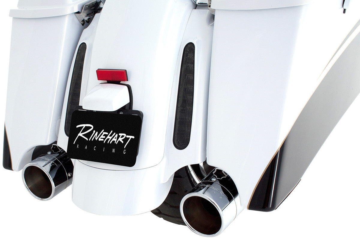 RINEHART RACING 09-16 XTREME TRUE DUALS 4" CHRM W/CHRM TIPS 100-0200C
