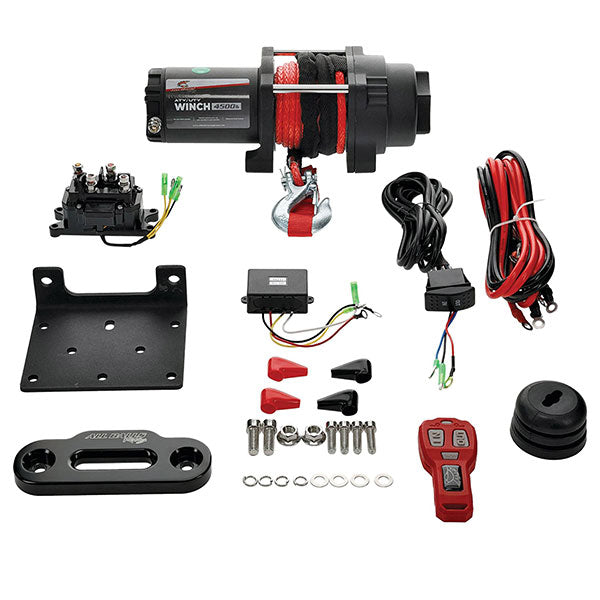 ALL BLLS 4500LB 4-BOLT WINCH SYN  431-01026
