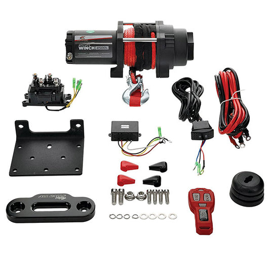 ALL BLLS 4500LB 4-BOLT WINCH SYN  431-01026