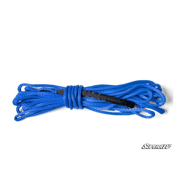 SUPERATV SYNTHETIC WINCH ROPE 3500LB - BLUE WN-RP-3.5K-BLU