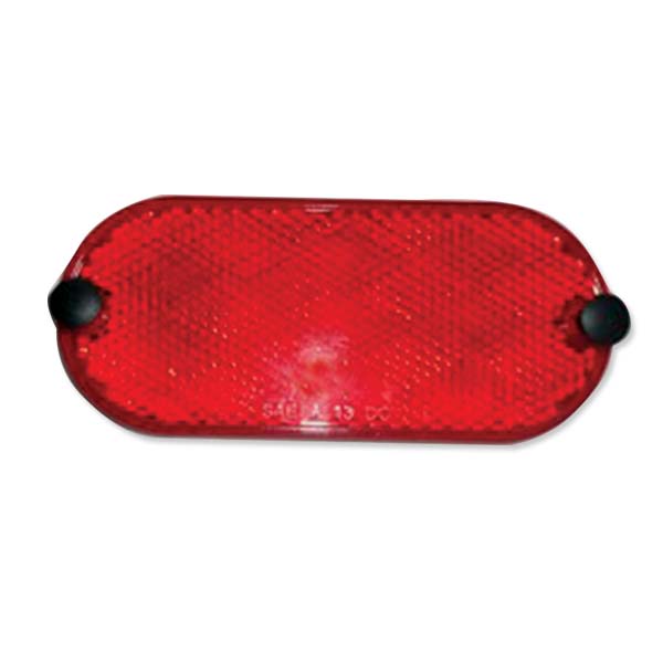 BRONCO OVAL REFLECTOR WITH FASTNER  110-0047
