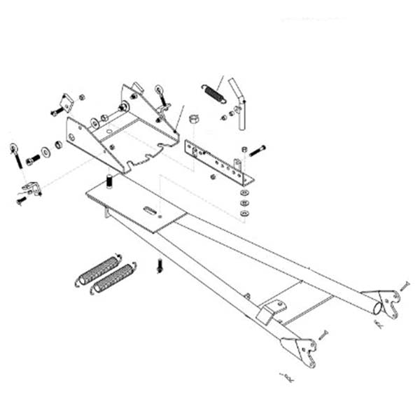 CYCLE COUNTRY BLADE HINGE  CYC2389