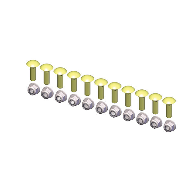 KFI PLOW WEAR BAR HARDWARE KIT  HK-410