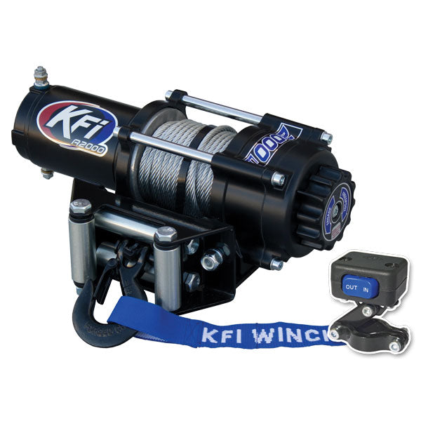 KFI STEEL LINE SERIES WINCH 2000LBS A2000