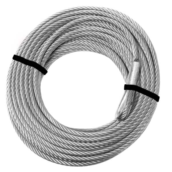 KFI REPLACEMENT STEEL CABLE 3/16" D X 45.9' L ATV-CBL-3K