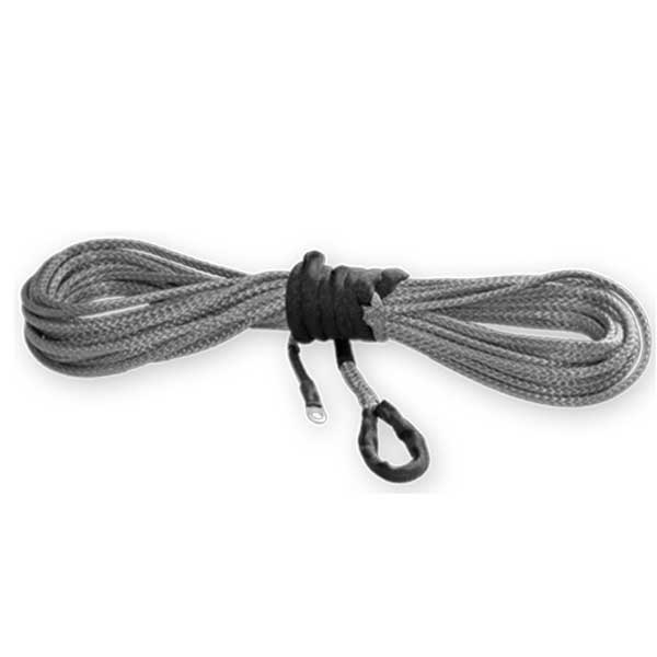 KFI SYNTHETIC WINCH CABLE 1/4"X50' SMOKE SYN25-S50