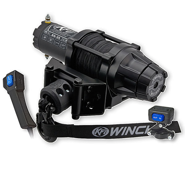KFI ASSAULT SERIES WINCH 3500LBS SYNTHETIC CABLE AS-35