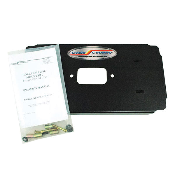 CYCLE COUNTRY WINCH ROLLER EXTENSION PLATE ARCTIC CAT 25-6100