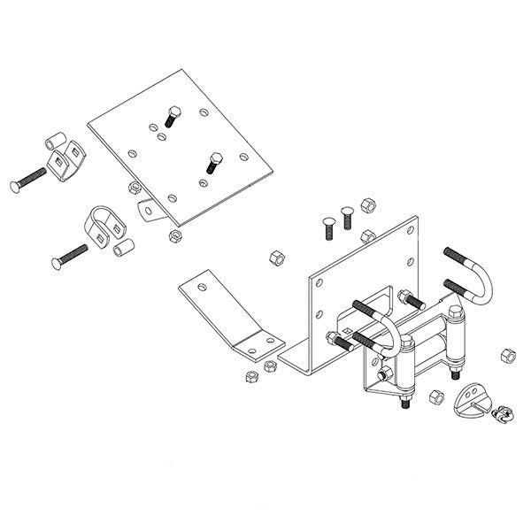 CYCLE COUNTRY WINCH MOUNT YAMAHA 25-5031