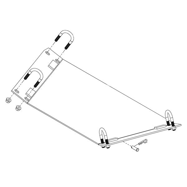 CYCLE COUNTRY MOUNT KIT YAMAHA 15-5600