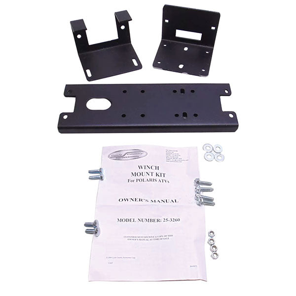 CYCLE COUNTRY WINCH MOUNT POLARIS 25-3260