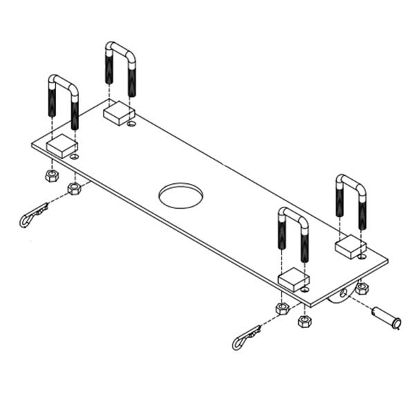 CYCLE COUNTRY MOUNT KIT POLARIS 15-3580
