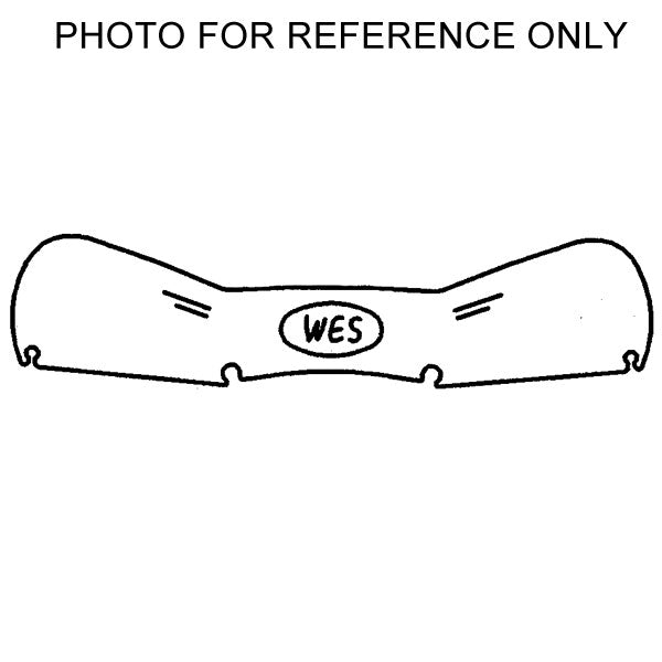 WES INDUSTRIES WIND DEFLECTOR KAWASAKI A-48