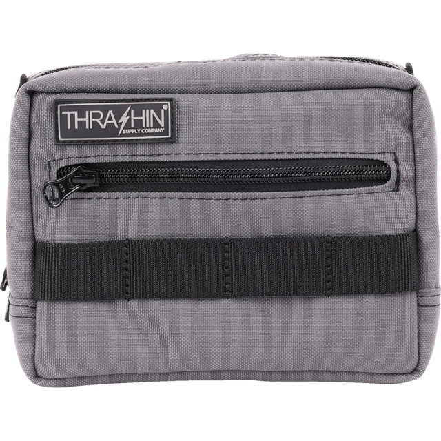 THRASHIN SUPPLY CO. BAG HANDLEBAR TSC GRAY THB-0016