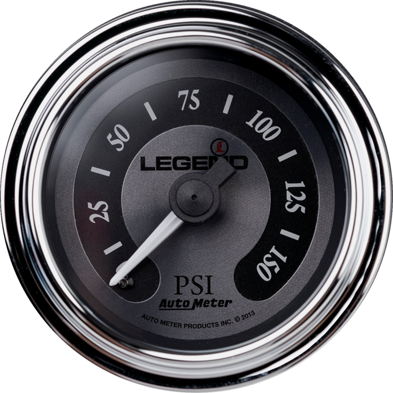 LEGENDS AIR GAUGE TITANIUM LIGHTED EA 2212-0493