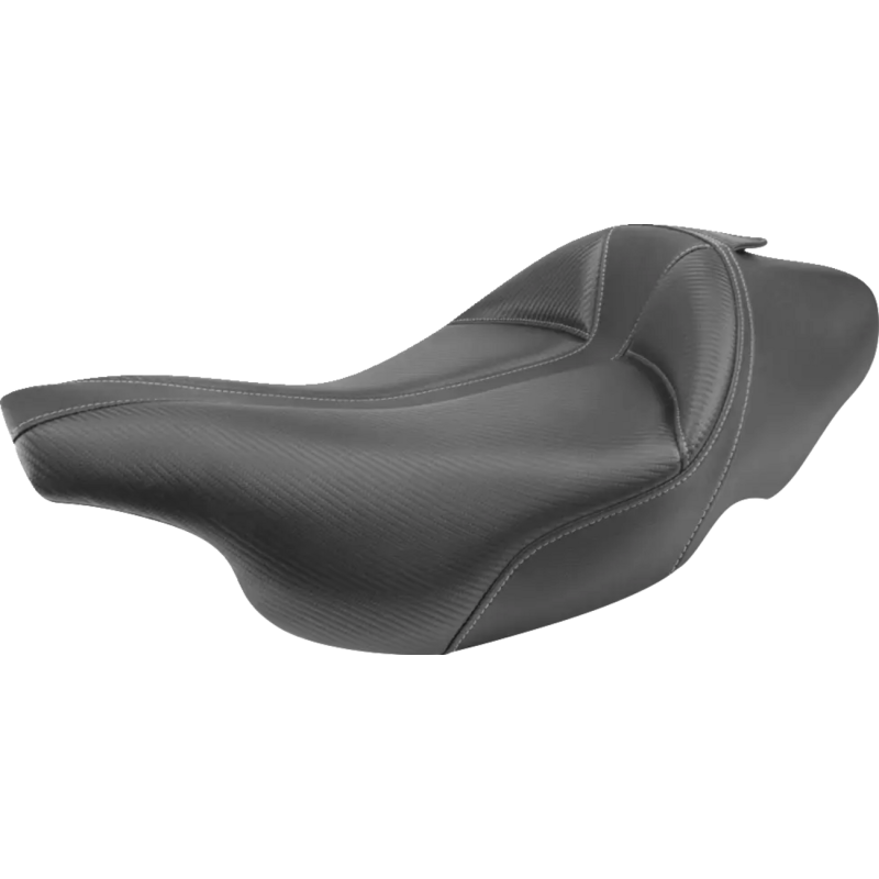 SADDLEMEN DOM SOLO SEAT - EXT REACH - W/O BACKREST - FLHT/FLTR 97-07 897-07-0042