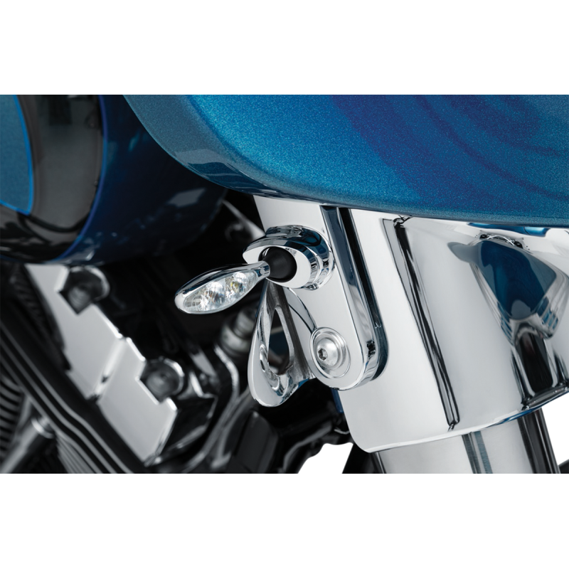 KURYAKYN KELLERMANN FRT MNTS FOR STREET GLIDE, L, CHR PN 2846 KUR2846