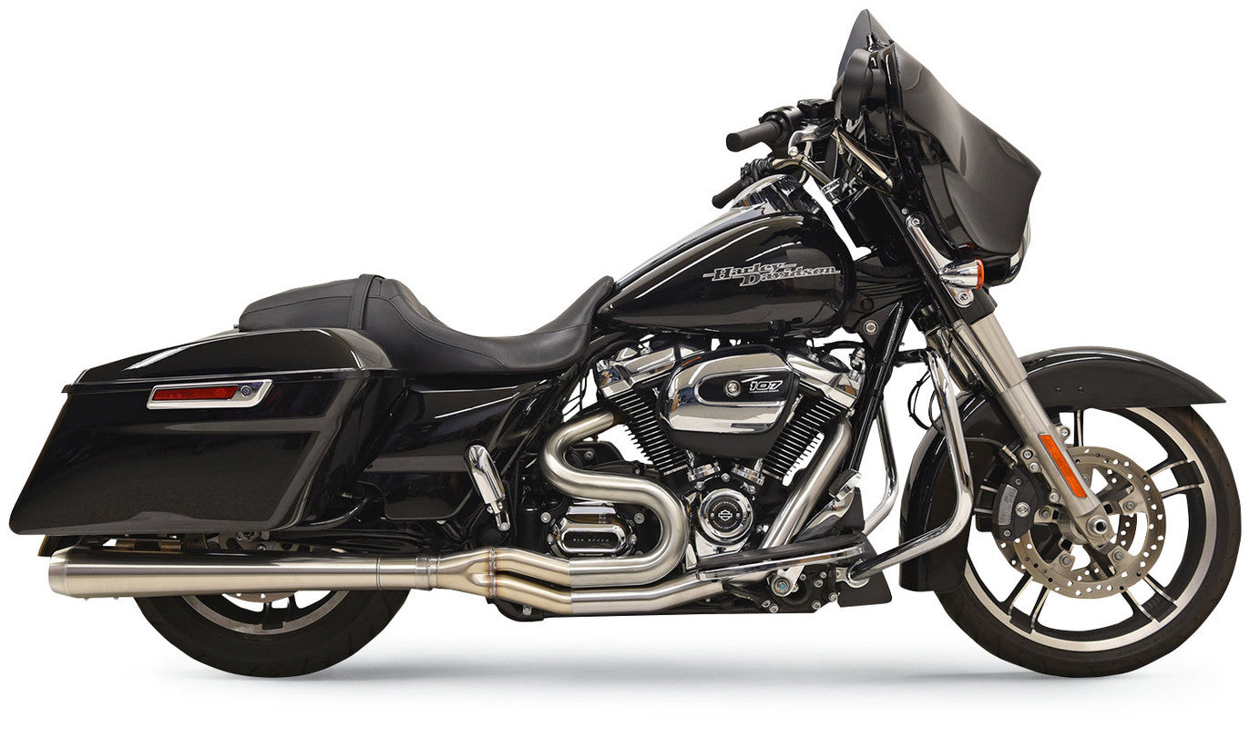 BASSANI XHAUST 17-UP FL EXHAUST 2:1 SS 4" MEGA LONG 1F21SS
