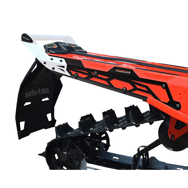 STRAIGHTLINE PROFORMANCE HNG REAR BUMPER SKID PLATE BLACK SKI-DOO 183-239