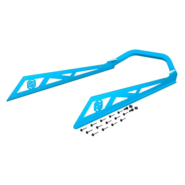 ITEK BUMPER RR POWDERCOAT AXYS 144 SKY PA02-PO-RM-16-144-BC