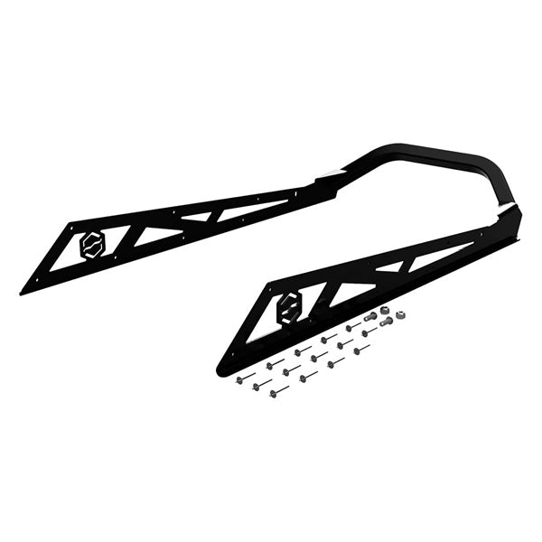 ITEK BUMPER RR POWDERCOAT AXYS 144 BK PA02-PO-RM-16-144-NR