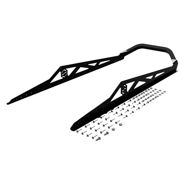 ITEK BUMPER RR POWDERCOAT A/C 153 BK PA02-AC-12-MS-153-NR