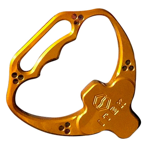ITEK STARTER HANDLE SHOCK ABSORB ALU OG PG01-OG